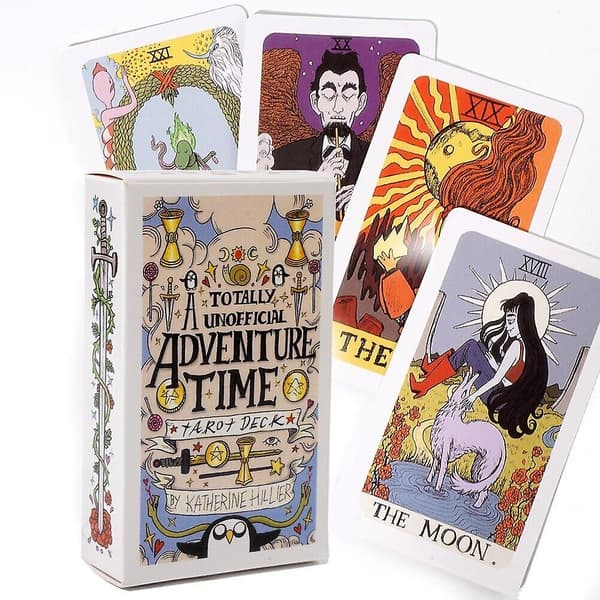 Adventure Time tarot Deck 78-kort dæk størrelse 10*6cm