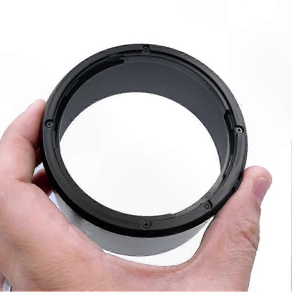 Sirkulær solblender for RF 85mm F2 Macro STM kameralinser, erstatningstilbehør Black