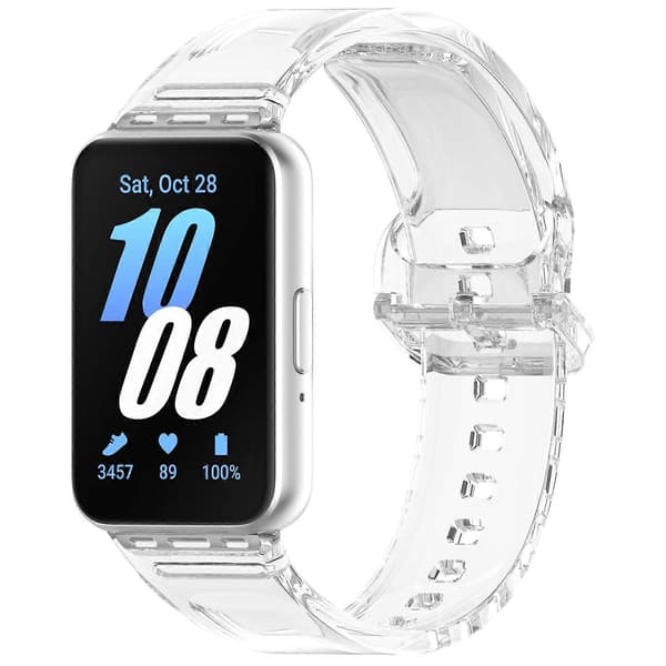 Til Samsung Galaxy Fit3 R390 TPU Urrem Skifter Farve Håndledsrem