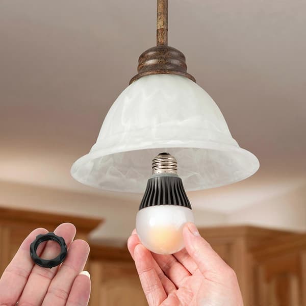 Lamphållare Plastring för Lampa med 50 st E12 Fästringar