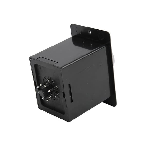 AH2‑Y 60S Tidsrelæ Lille Pointer Tidsstyring Knapstyring Tidsrelæ 8 Fods Timer 220VAC