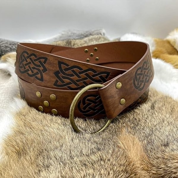 Medeltida vikingabälte för män och kvinnor - Renässansbälte
