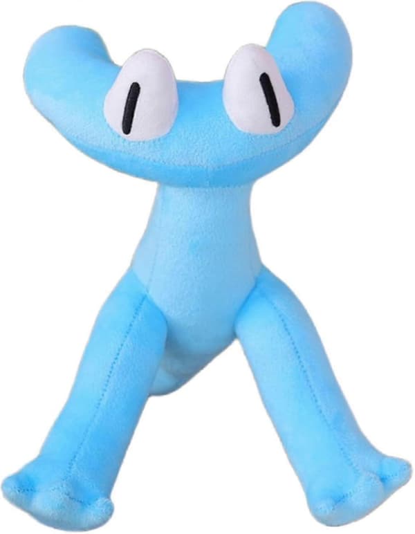 Siniharmaa Rainbow Friends Chapter 2 Pehmolelu | 20 cm Rainbow Friends Chapter 2 Pehmoeläin Pehmonukke