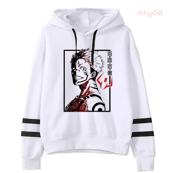 Unisex Jujutsu Kaisen Anime Yuji Itadori Hoodies Mænd Harajuku Gojo Satoru Kawaii Manga Grafisk Streetwear Sweatshirts Pullovers 15505 15505 Asian M