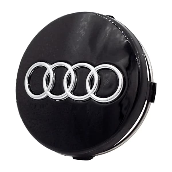4-pak - Audi Centerkopper / Navkapsler - Bilsort 60 mm 61