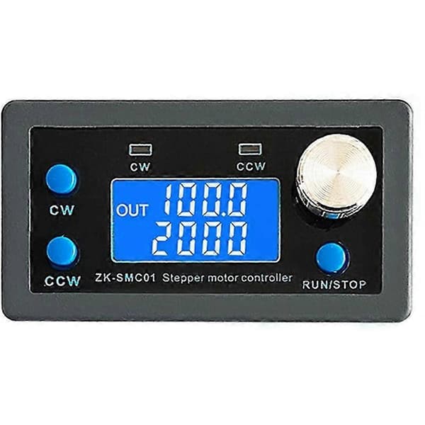 ZK-SMC01 Steppermotordriver og kontroller DC 5-30V Revers Puls Hastighetskontrollkort Programmerbart