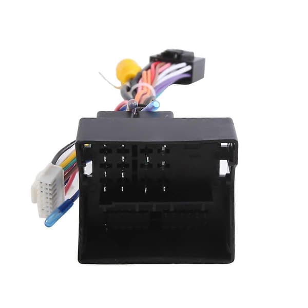 16-bens til Quadlock ledningsnet CANBUS dekoderboks Bilkabeladapter til 2008 3008 307 C5 As Shown