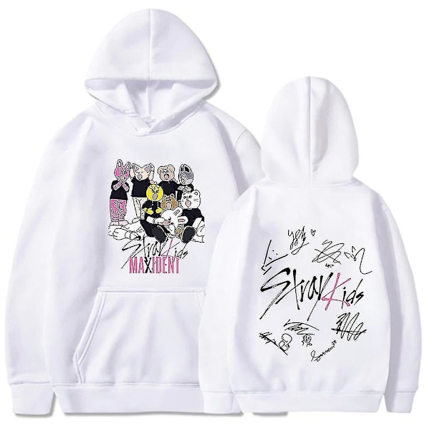 Stray Kids Hettestroffe - white L