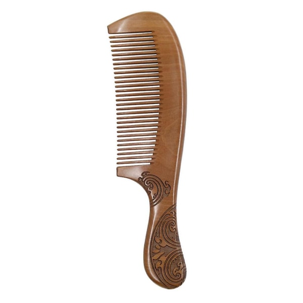 Wide Tooth Hair Comb Wood Pick Comb Puukammat hiuksille