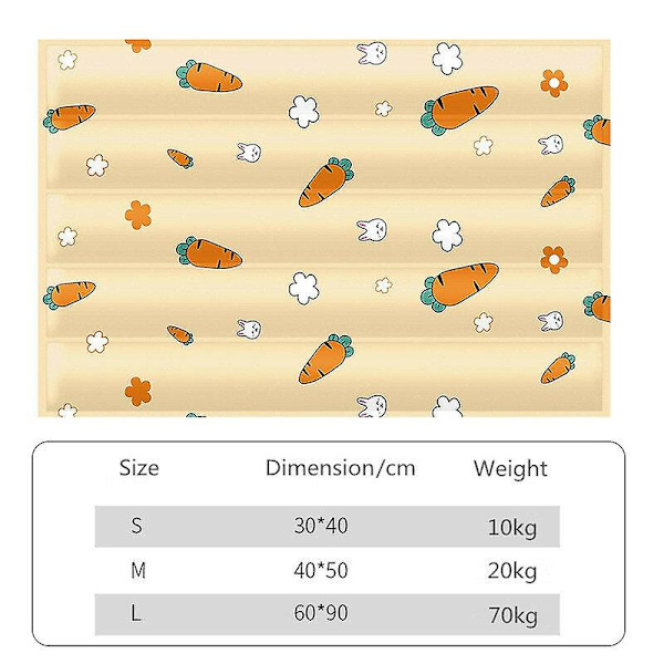 Foldable and Reusable Pet PVC Ice Mat S