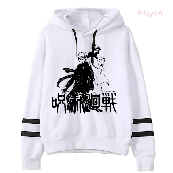 Unisex Jujutsu Kaisen Anime Yuji Itadori Hoodies Herr Harajuku Gojo Satoru Kawaii Manga Grafisk Streetwear Sweatshirts Pullovers 15510 15510 Asian M
