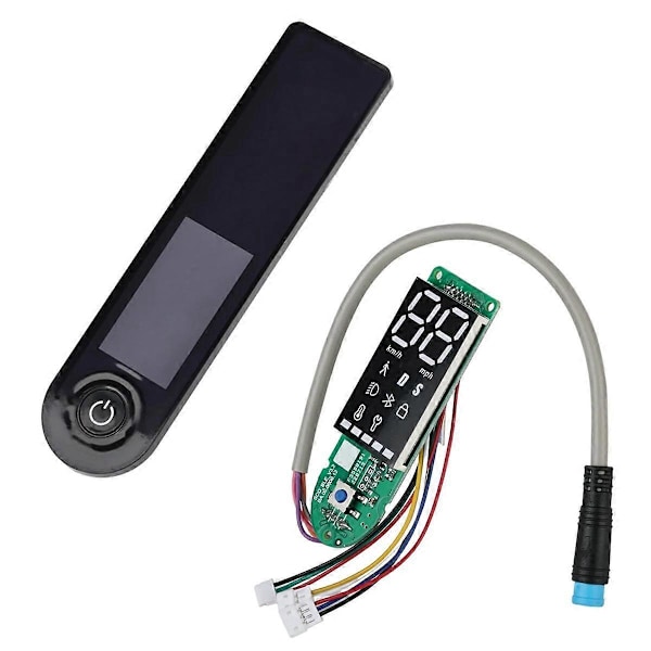 Elektrisk scooter display dashboard til elektrisk scooter 3 Bluetooth board LED panel reservedele As Shown
