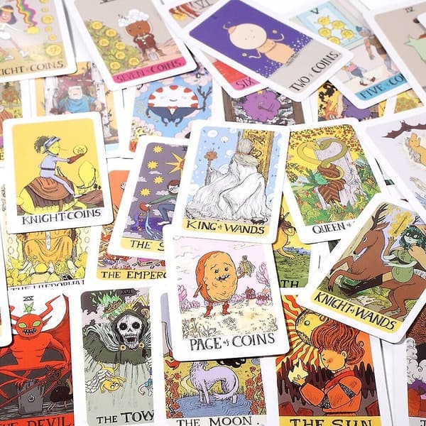 Adventure Time tarot Deck 78-kort dæk størrelse 10*6cm