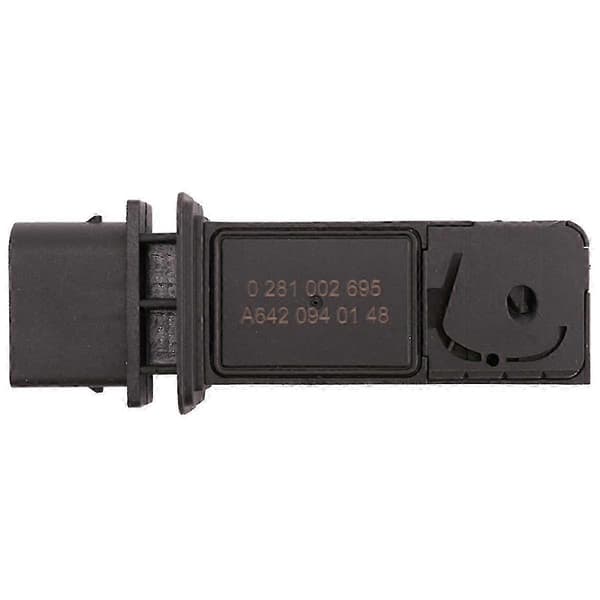 Masseluftstrømssensor Måler 0281002695 A6420940148 Kompatibel med køretøjer, CJY Black