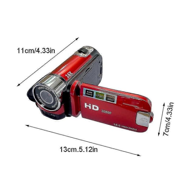 16 miljoner pixlar Mini DV digital bandvideokamera