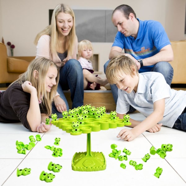 Balance Game Kit Tree Frog Brettspill Educational Number Toy Interactive Toy, 100 % nytt