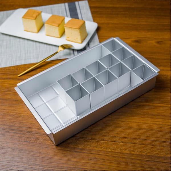 Multigrid kagebageform nummer bogstavsform gør-det-selv fondant håndværksværktøj QCJY 1pcs