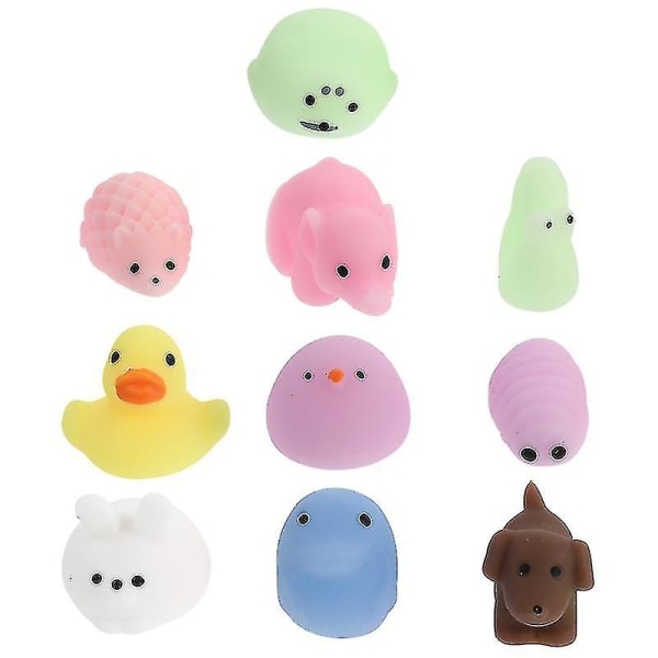 10pcs Animal Squeeze Toy