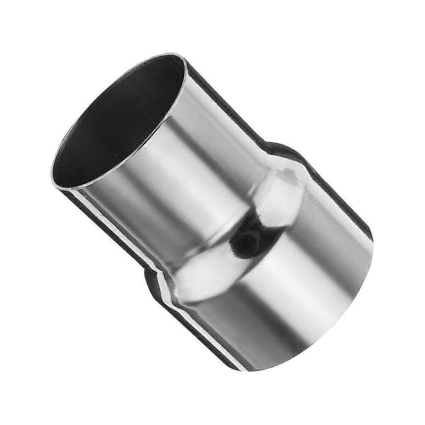 Udstødningsrørforbinderadapter Reducer i rustfrit stål - 3 tommer til 2,5 tommer OD StandardCJY Silver