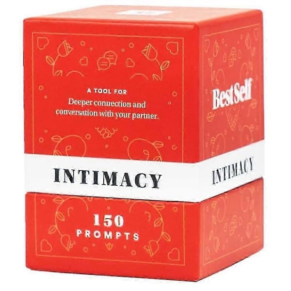 Intimacy By Bestself kortspill for dypere forbindelse og samtale med partneren din brettspill