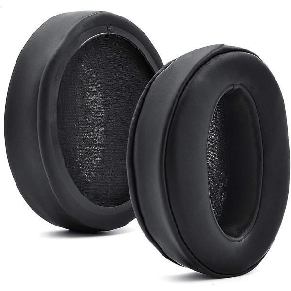 1 par öronkuddar Kompatibel med Sennheiser Hd 4.50bt, 4.50btnc, Hd 4.40bt Bluetooth hörlurar PU Leather Black