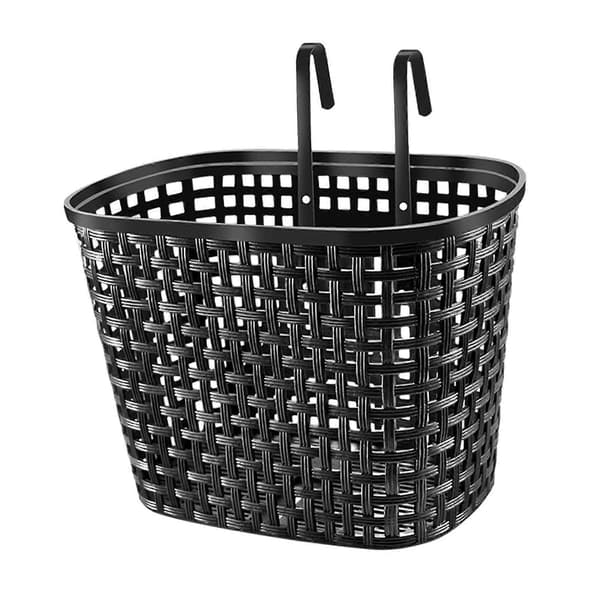 Cykelkorg Fram Dekor Cykelkorg Trendig Praktisk Cykelkorg Fram CJY Black