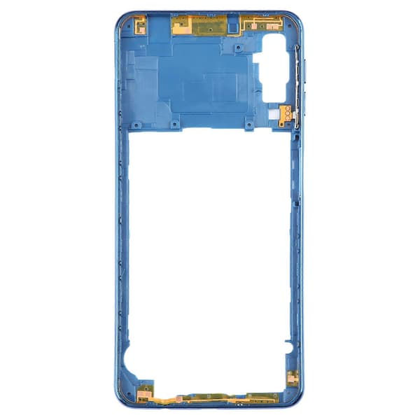 For Samsung Galaxy A7 2018 SM-A750 Midtre Ramme Bezel Plate Blue