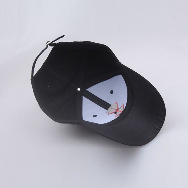 Anime Berserk Brodeerattu Cap Cosplay Säädettävä Baseball Aurinkovarjo ulkoilu Urheiluhattu asunto berserk hat 1