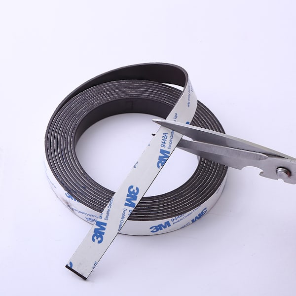 Självhäftande magnettejp, 1 st, flexibla magneter (1M)