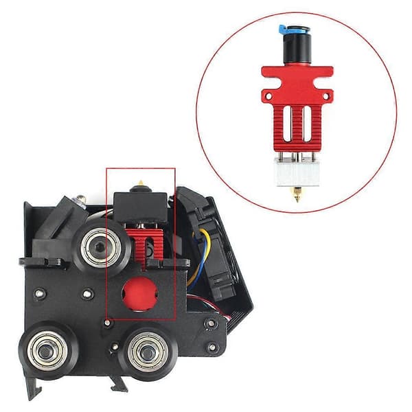 Hotend CR-6 SE CR5 Pro 3D Printer Komplet Samlet Ekstrudersæt CR-6 SE CR5 Pro