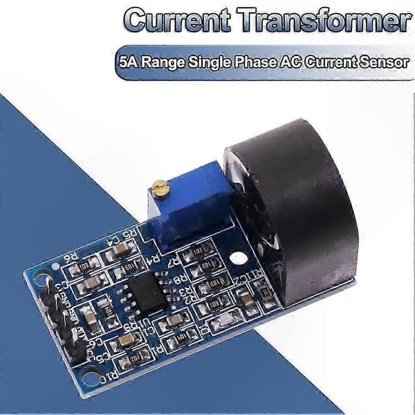 4-pack 5A AC strömtransformator moduler med analog signalutgång för enfasövervakning