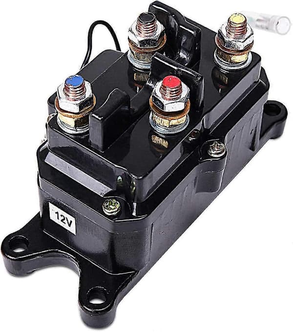 Vinsch Solenoid Relä 12v, 250a Ampere För 2000lbs-5000lbs Atv Utv
