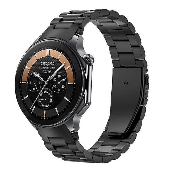 Metallarmbånd til OPPO Watch X2 / X Black