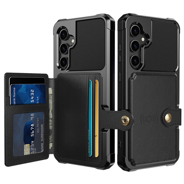 Multifunktionelt etui Samsung Galaxy S23 FE sortCJY