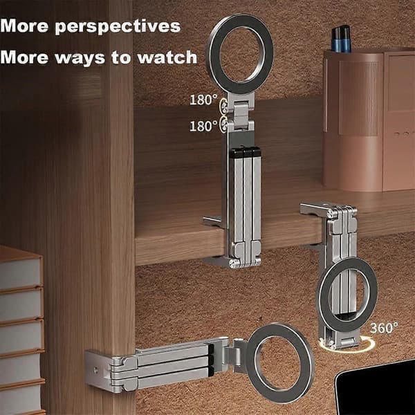 2025 Nyeste Nixive Magnetisk Telefonholder Stativ, 3-i-1 Design, Multifunksjon