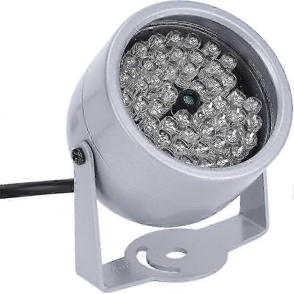 48 LED IR Illuminator Vanntett Nattsyn Lys