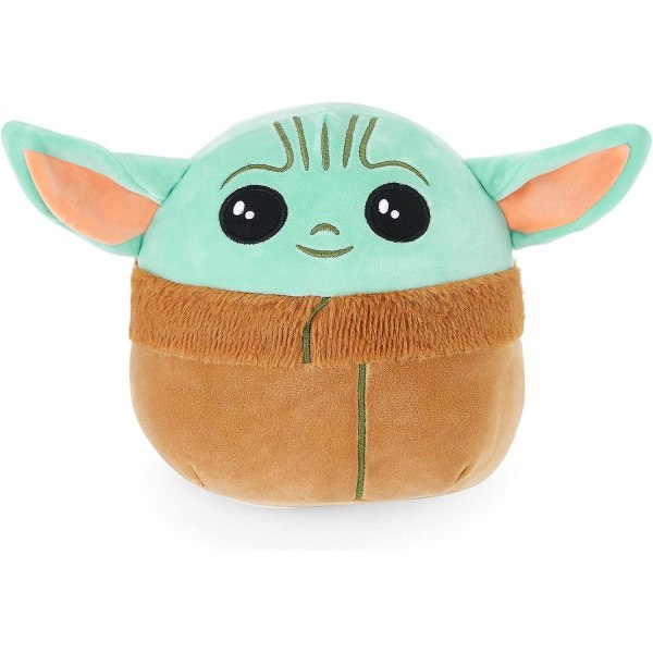 10 tuuman Baby Yoda Pehmo Baby Yoda Nukke täytetty eläintyyny, Baby Yoda Pehmo Lasten mandalorialainen pehmo lasten lahjoihin