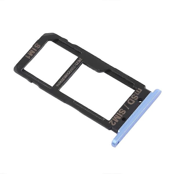 SIM-kortsfack + SIM-kortsfack / Micro SD-kortsfack för HTC U Ultra (blå) CJY Blue