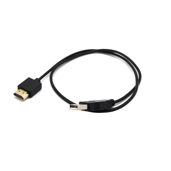 HDMI 1.4 Han til USB 2.0 Stik Adapter Connector Oplader Konverter Kabel