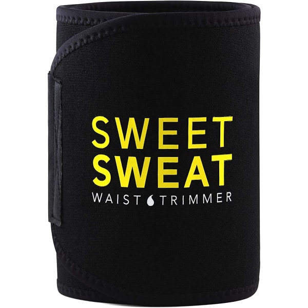 Midjetrimmer, waist trainer för kvinnor och män - Svettband Body Wrap - Workout Svettband Gult