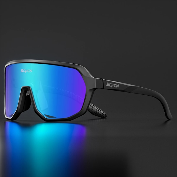 SCVCN Trend fargelinse solbriller herre løpesykkelbriller dame fritid sport fottur briller UV400 beskyttelsesbriller DZ-SC-X63-02 DZ-SC-X63-02 1lens-no-box
