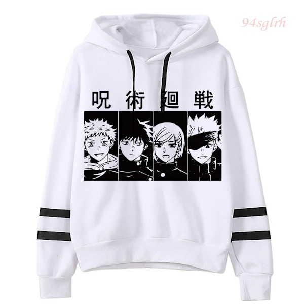 Unisex Jujutsu Kaisen Anime Yuji Itadori Hoodies Herr Harajuku Gojo Satoru Kawaii Manga Grafisk Streetwear Sweatshirts Pullovers 15513 15513 Asian 2XL