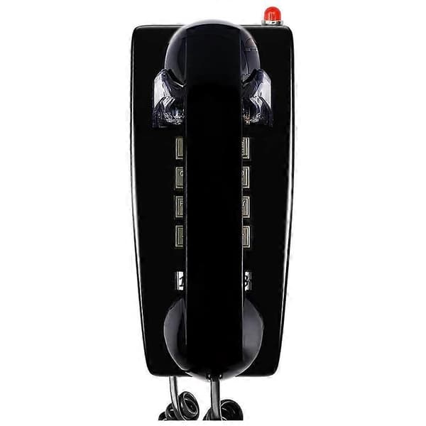Klassiske vægtelefoner til fastnet med mekanisk ringetone Black