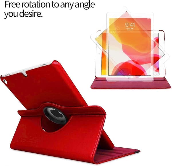 Rotating Case for iPad 2018 (6th Generation), iPad 2017 (5th Generation), iPad Air 2, iPCJY