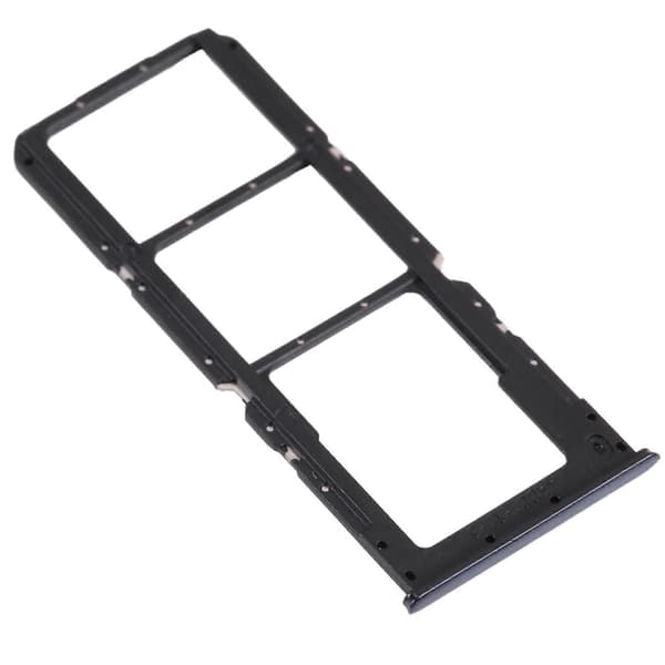 För OPPO A74 5G CPH2197 CPH2263 SIM-kortfack + Micro SD-kortfack Black
