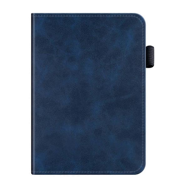 For Pocketbook Touch HD 3 E-Reader Stativveske Flip PU-veske MørkeblåCJY