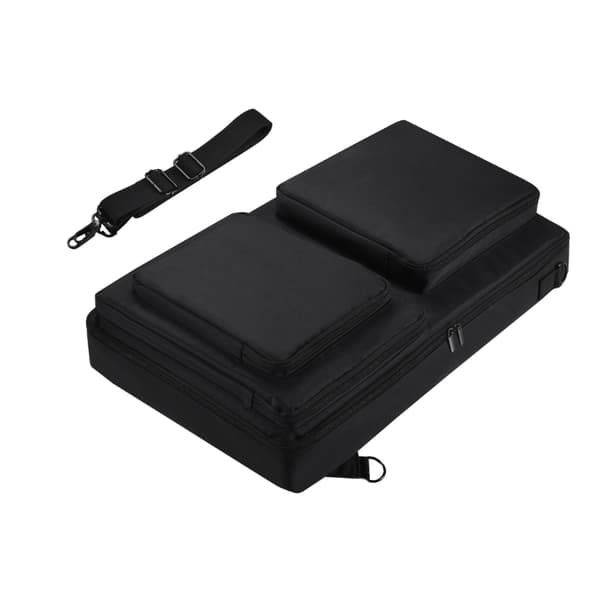 Portable Shoulder Bag Turntable Protective Case Scratch-Resistant with Shoulder Strap For DJ Turntable Storage Holder
