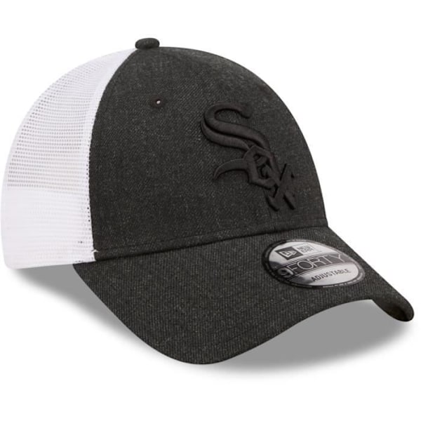 New Era 9Forty Trucker Keps - HOME FIELD Chicago White Sox - Vit och svart - Sportkläder Svartvitt