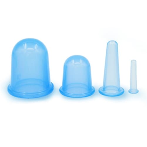 Cupping 4-pak - Vakuumkopper til massage/cellulitebehandling, CJY
