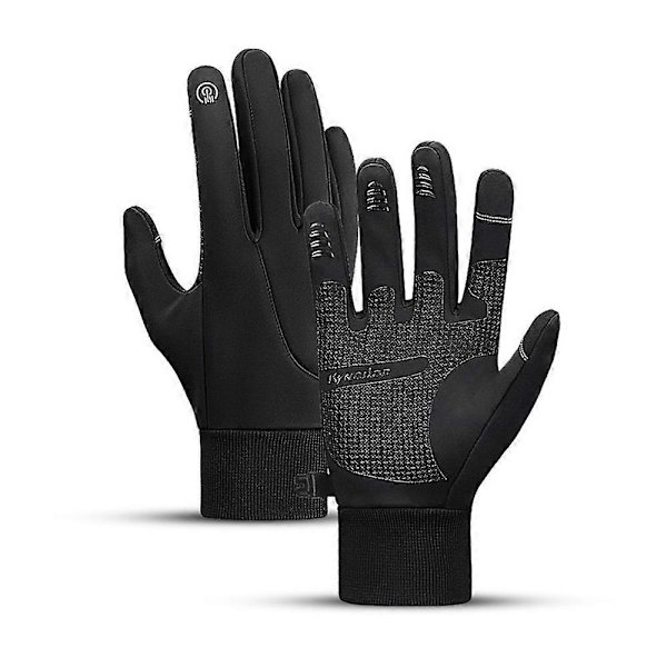 ComfyHands-Termiska handskar Comfyhands Vinter Touchscreen Handskar Män Kvinnor HETA L Black